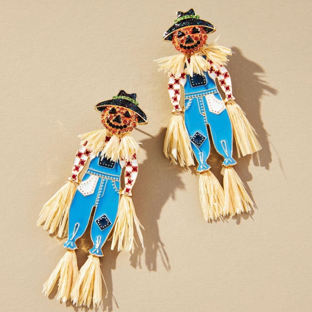 Bauble Bar Scarecrow Earrings
